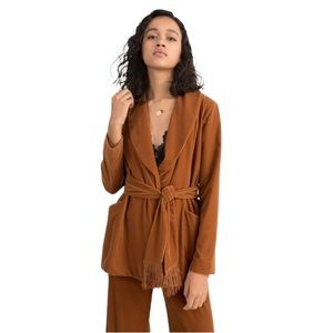 & Other Stories Velvet Blazer